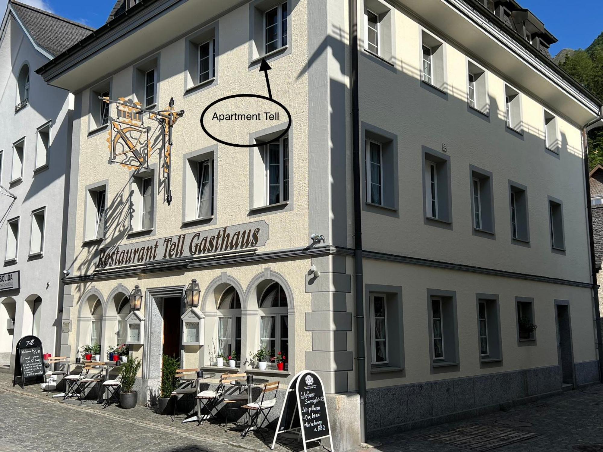 Gasthaus Tell Andermatt Kültér fotó